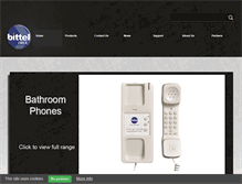 Tablet Screenshot of bittel-emea.com
